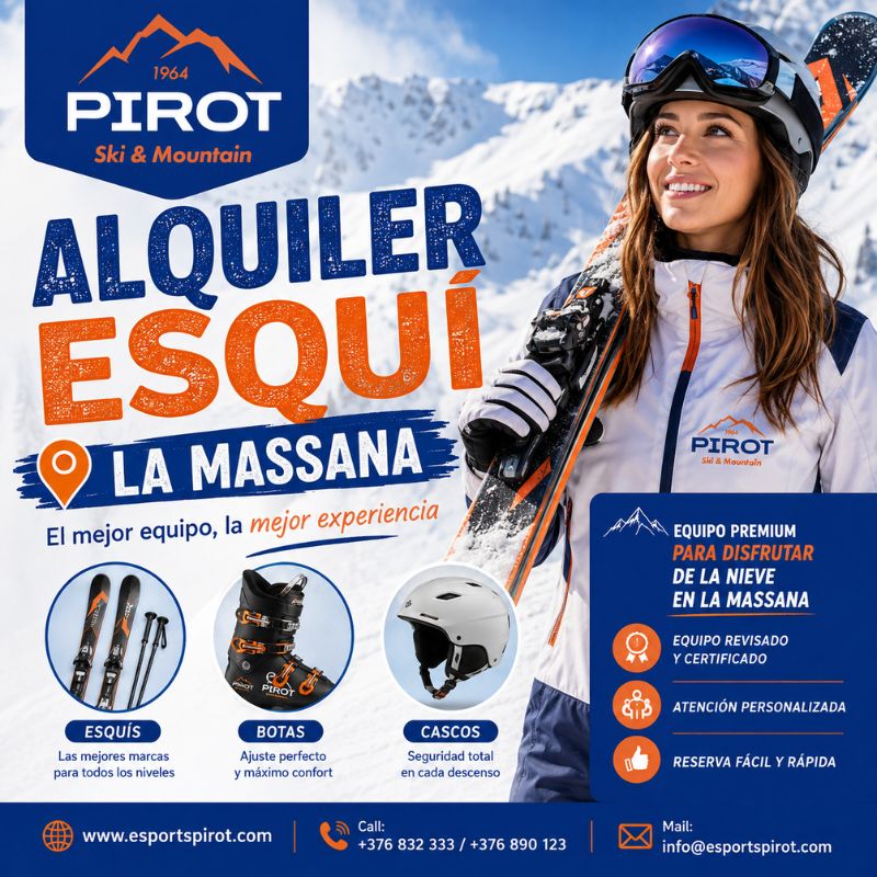 Descubre el Mejor Alquiler Esquí La Massana para Todos los Niveles